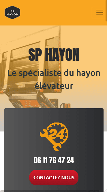 vue mobil projet SP-hayon